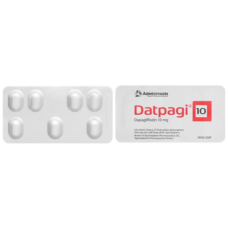 Datpagi 10mg điều trị đái tháo đường type 2 (4 vỉ x 7 viên) - 6